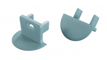 Zaślepka do profilu LUMINES axin Sky Blue z o. 12-1557-00