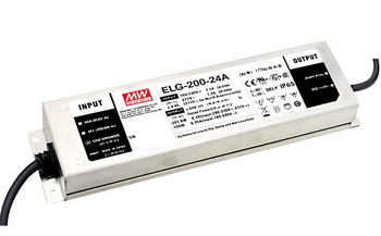 Zasilacz Stałonapięciowy  Mean Well   ELG-200-24DA-3Y