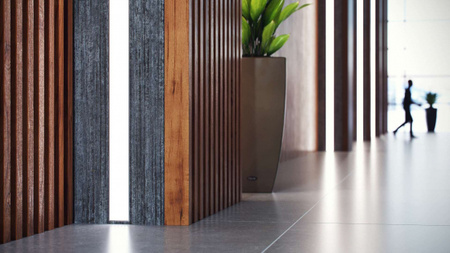 LUMINES Klosz do profilu LED SWIDE Fractal PC opal 2,02 m 11-3411-20