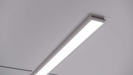 Klosz do profilu LED LUMINES SWIDE PMMA FROST mleczny 3m