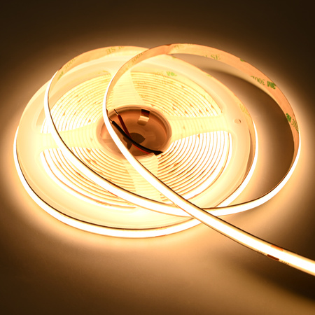 Taśma LED proCOB® 24V 11W ciepła 480 LED CRI>90-5m ULLS29 proCOB®