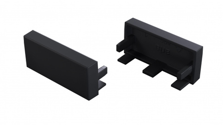 Zaślepka do profilu LUMINES aria czarna 12-1522-01