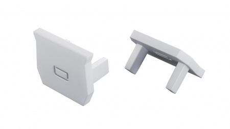 Zaślepka do profilu LUMINES axel biała 2w1 12-1511-01