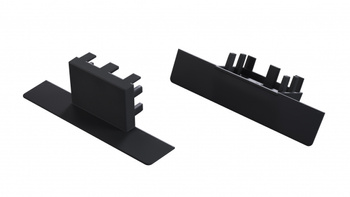 Zaślepka do profilu LUMINES akin czarna 12-1562-01