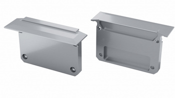 LUMINES Zaślepka ALU do profilu LED INSO srebrna