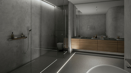 Profil LUMINES typ RUNO czarny lakierowany 3 m  10-0755-30