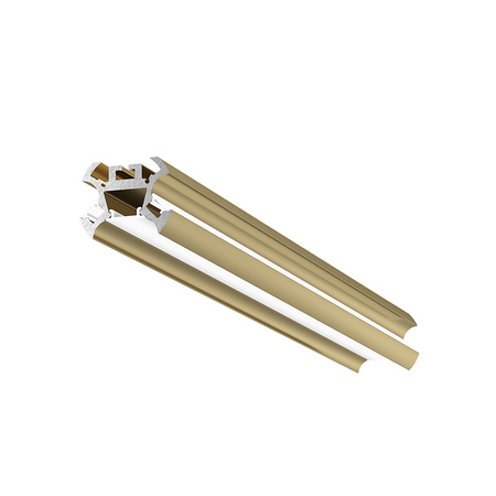 Profil aluminiowy ASTANA złoty PASPO1 Gealuce