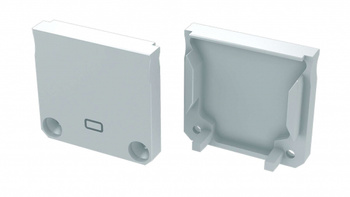 LUMINES Zaślepka do profilu LED DILEDA biała 2w1