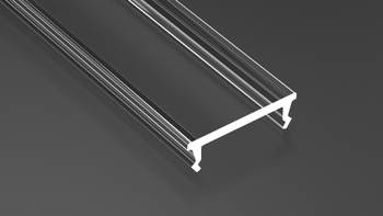 Klosz do profilu LED LUMINES nano Fractal PC clear 2,02 m. 11-3493-20