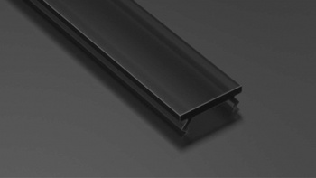 Klosz do profilu LED LUMINES SLIM v2 PMMA czarny 3 m 11-2237-30