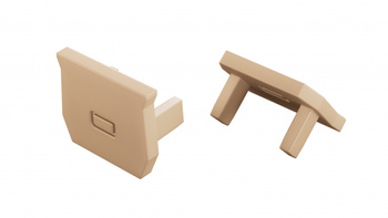 LUMINES Zaślepka do profilu axel Light Ivory 2w1 12-1518-01