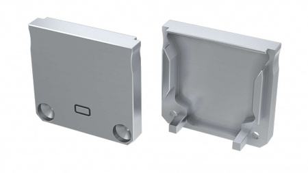 Zaślepka do profilu LED LUMINES DILEDA szara 2w1