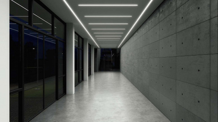 Profil LUMINES typ inSileda czarny lakierowany 2,02 m  10-0225-20