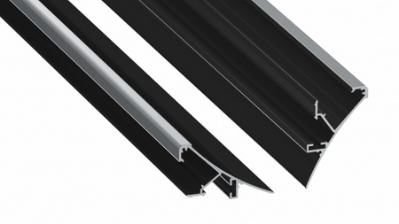 Profil LUMINES typ LOGI czarny lakierowany 2,02 m 10-0745-20