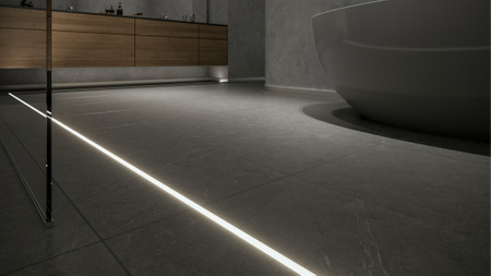 Profil LUMINES typ RUNO czarny lakierowany 3 m  10-0755-30