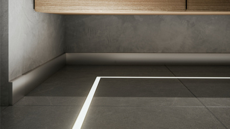 Klosz do profilu LED LUMINES TERRA PC mleczny 2,02 m