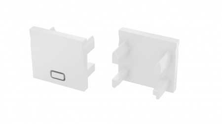 LUMINES Zaślepka do profilu Falco biała 2w1