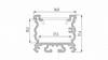 Profil LED LUMINES typ Talia srebrny anodowany 2,02 m  10-0384-20
