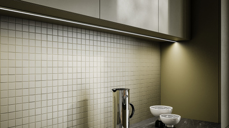 Profil LED LUMINES typ atom surowy 3 m 10-1350-30