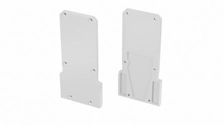 LUMINES Zaślepka ALU DOPIO + Talia M2 biała