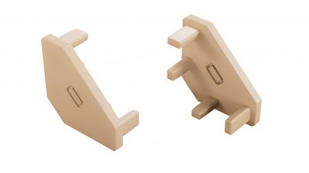 Zaślepka do profilu LUMINES ajar Light Ivory 2w1 12-1508-01