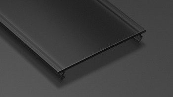 Klosz LUMINES LED WIDE Fractal PC black 1 m 11-3430-10