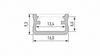 Profil LED LUMINES typ A surowy 2,02 m  10-0010-20