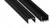 LUMINES Profil LED typ alba czarny lakierowany 2,02 m 10-1405-20
