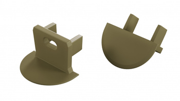 Zaślepka do profilu LUMINES axin Reed Green z o. 12-1556-00