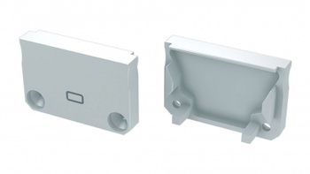 LUMINES Zaślepka do profilu LED SILEDA 2w1 biała