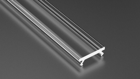 Klosz do profilu LED LUMINES SLIM v2 transparentny 1 m 11-1330-10