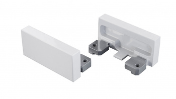 Zaślepka ALU LUMINES aria biała lakierowana 12-1521-11