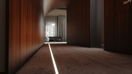 Profil LUMINES typ NIPO srebrny anodowany 1 m 10-1584-10