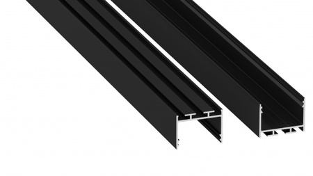 Profil LED LUMINES typ alba czarny anodowany 1 m 10-1402-10