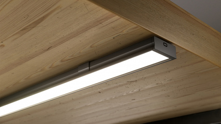 LUMINES Profil LED typ DUAL srebrny anodowany 3 m 10-0000-80