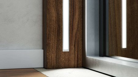 Profil LUMINES typ inSileda czarny lakierowany 2,02 m  10-0225-20