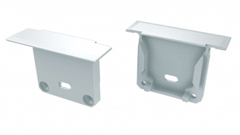 LUMINES Zaślepka do profilu LED inDILEDA biała z otworem