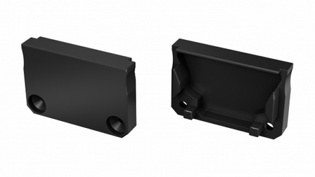 LUMINES Zaślepka ALU SILEDA czarna lakierowana