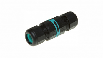 Złączka skręcana 2 torowa IP68 D7-12mm