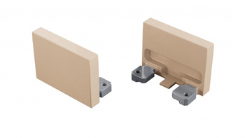 Zaślepka ALU LUMINES alba Light Ivory lakierowana 12-1538-11