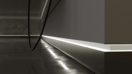 LUMINES Profil LED typ Flaro srebrny anodowany 2,02 m 10-0444-20