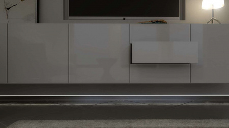 LUMINES Profil LED typ Flaro srebrny anodowany 2,02 m 10-0444-20