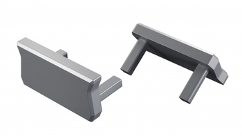 Zaślepka ALU LUMINES atom srebrna anodowana 12-1545-11