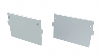 LUMINES Zaślepka ALU do profilu LED TALIA M4 biała prosta