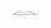 Profil LED LUMINES typ Reto srebrny anodowany 2,02 m  10-0524-20