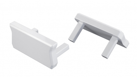 LUMINES Zaślepka ALU atom biała lakierowana 12-1541-11