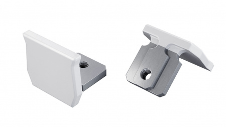 Zaślepka ALU LUMINES axel biała lakierowana 12-1511-11