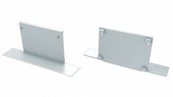 LUMINES Zaślepka ALU do profilu LED TALIA M3 biała pełna