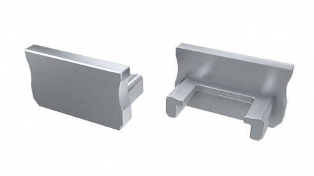 LUMINES Zaślepka ALU do profilu LED A srebrna