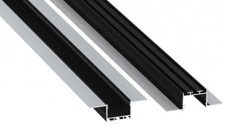 Profil LED LUMINES typ akin czarny lakierowany 3 m 10-1415-30